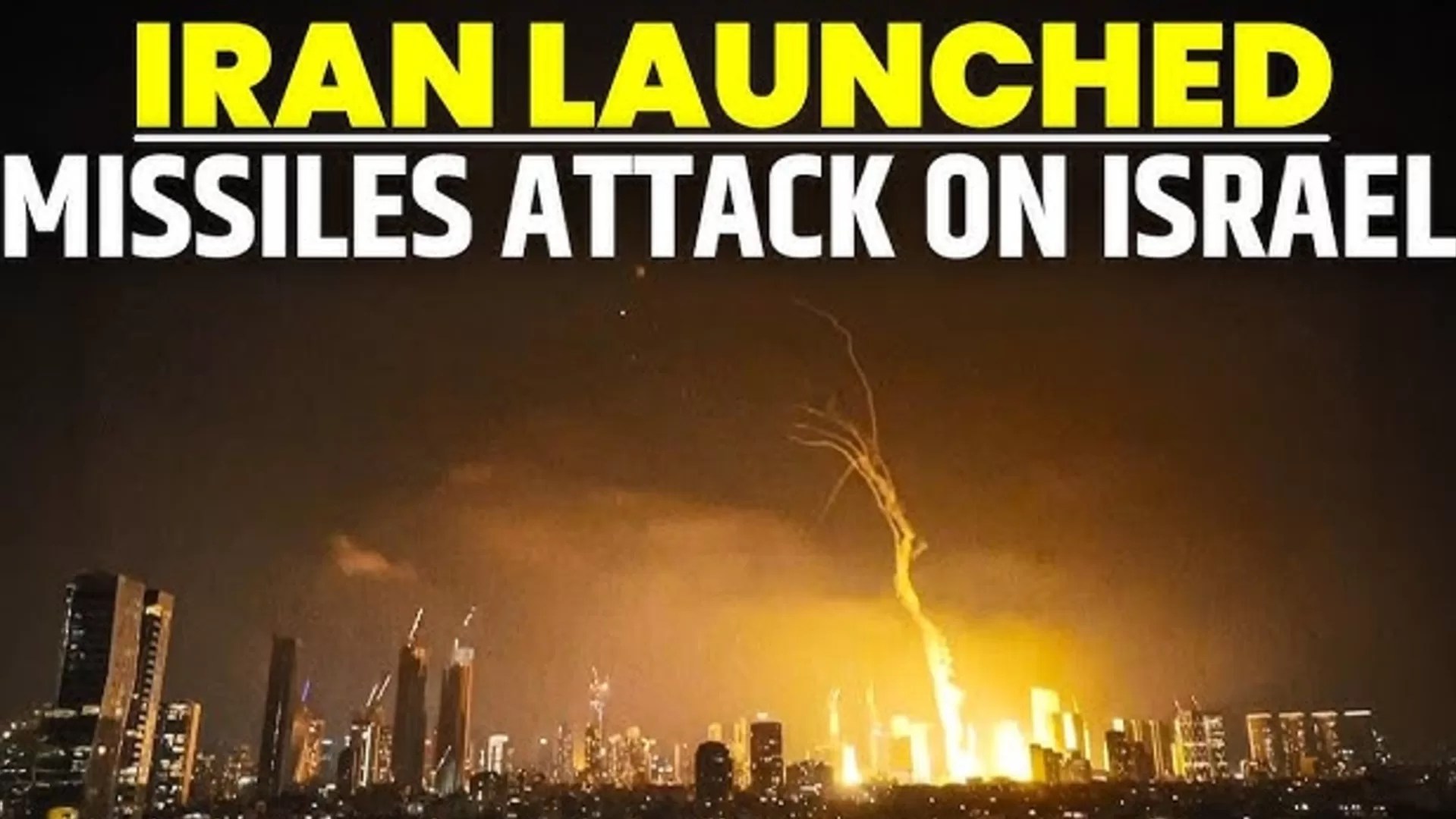 "Iran Retaliates with Missile Strikes on Israel After Natanz Nuclear Site Attack"