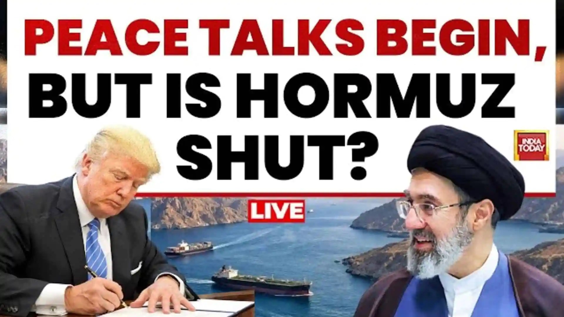 U.S.-Iran Peace Talks Begin in Switzerland as Strait of Hormuz Dispute Continues