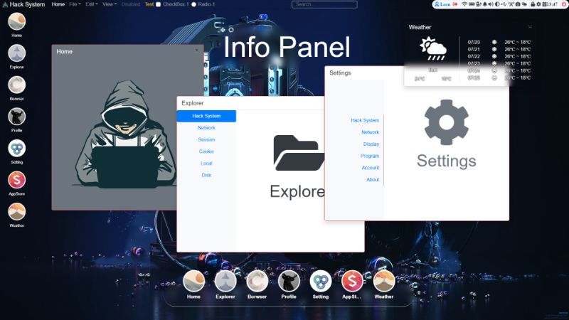 Github Cuteleon Hack System Hacksystem Hack System An - Colorful Designs - Stunning Retina Collection