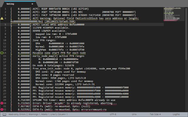 Github Flashsystems Logview Logfile Viewer And Highlighter For - Best Gradient Textures in 4K