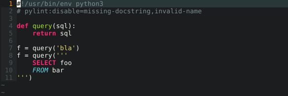 Github Mathsquared Vim Python Sql A Very Simple Plugin To Enable Sql Syntax Highlighting - Professional Gradient Background - Mobile