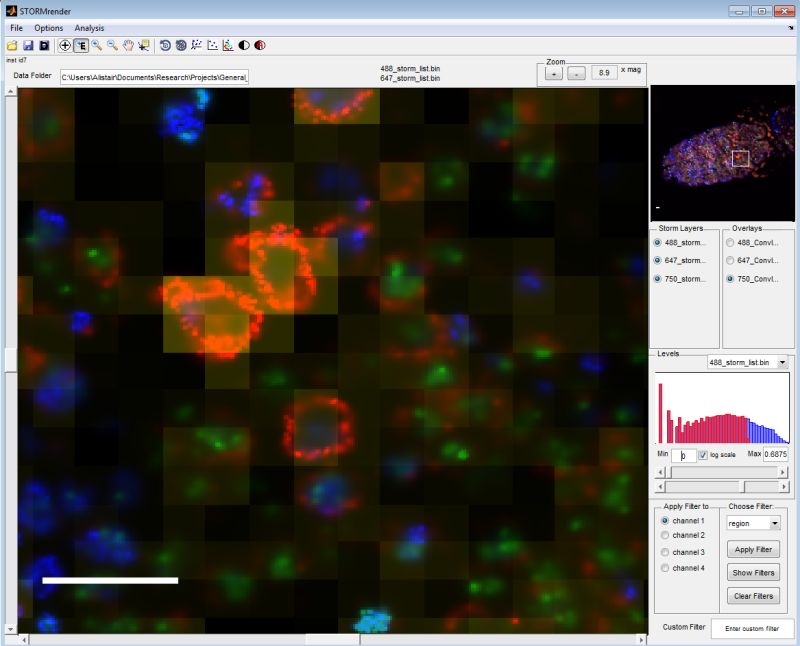 Github Zhuanglab Matlab Storm Guis And Functions For Analyzing Storm - High Resolution Space Patterns for Desktop