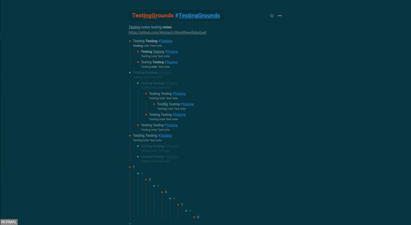 Github Wojnach Workflowysolarized Solarized Css Theme Applied To - Desktop Gradient Textures for Desktop