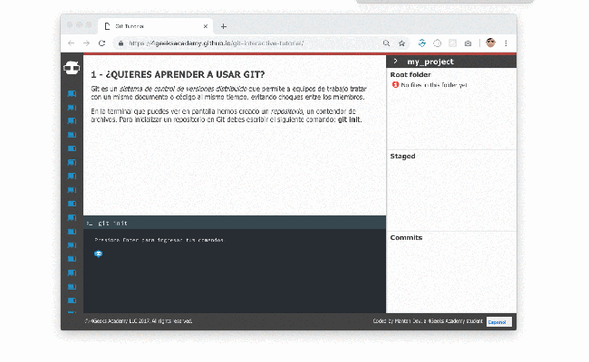 GitHub - 4GeeksAcademy/git-interactive-tutorial: Learning Git Can Be ...