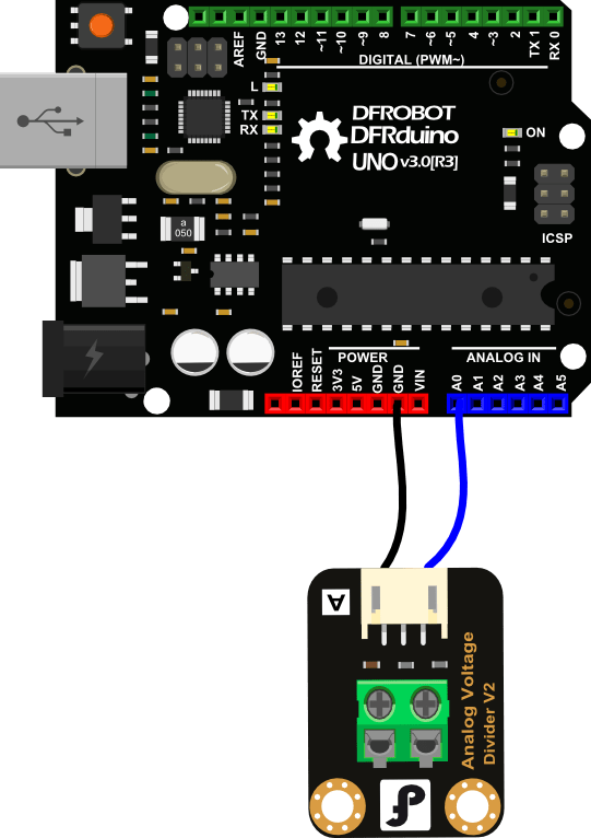 Gravity Analog Voltage Divider V2 Wiki Dfrobot