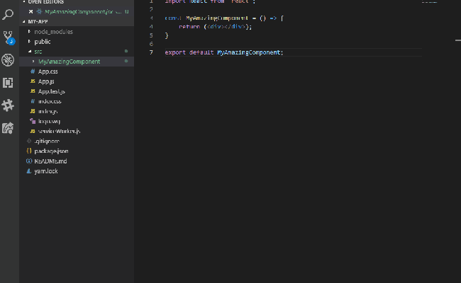 React Create Component - Visual Studio Marketplace
