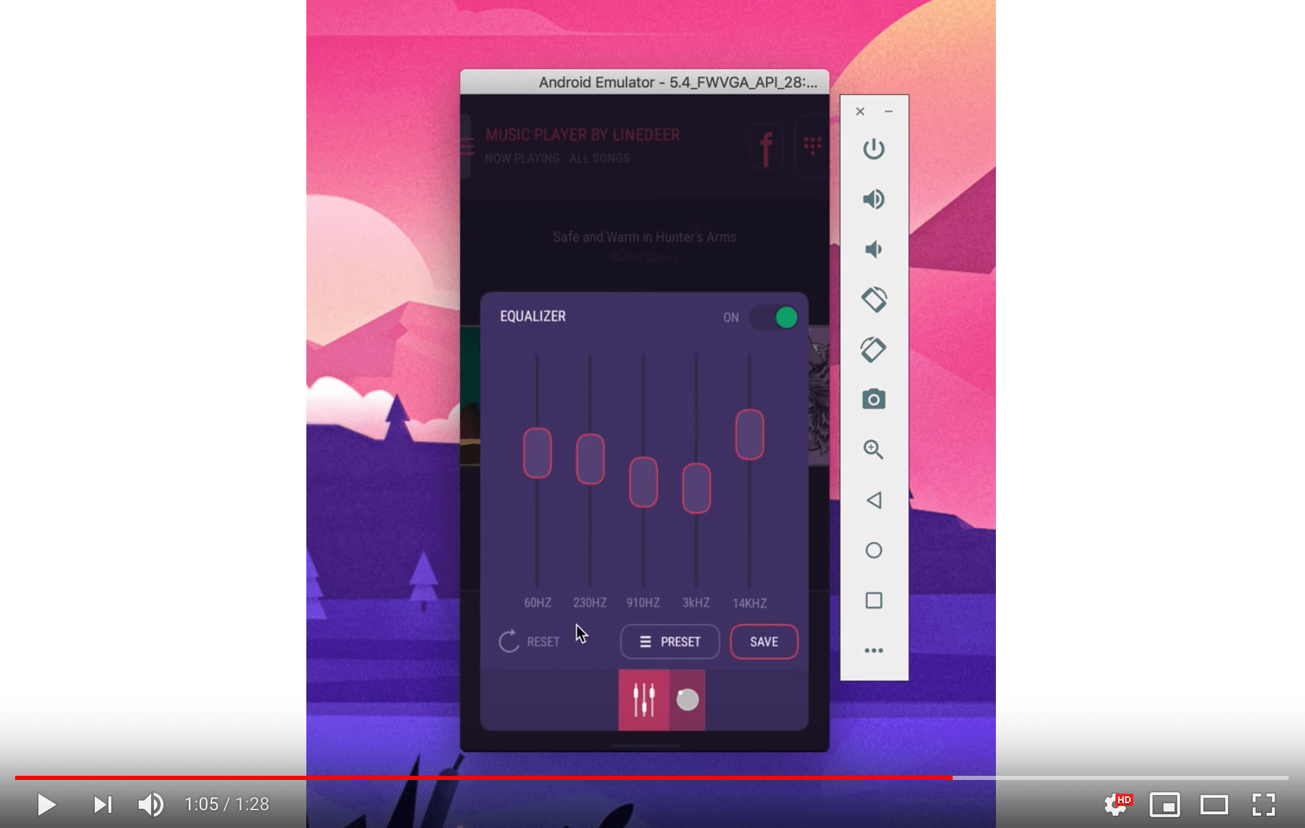 Audio player github android
