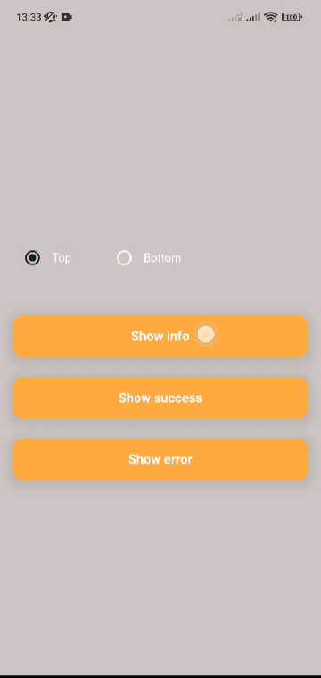Top Snackbar Flutter Dart Api Docs