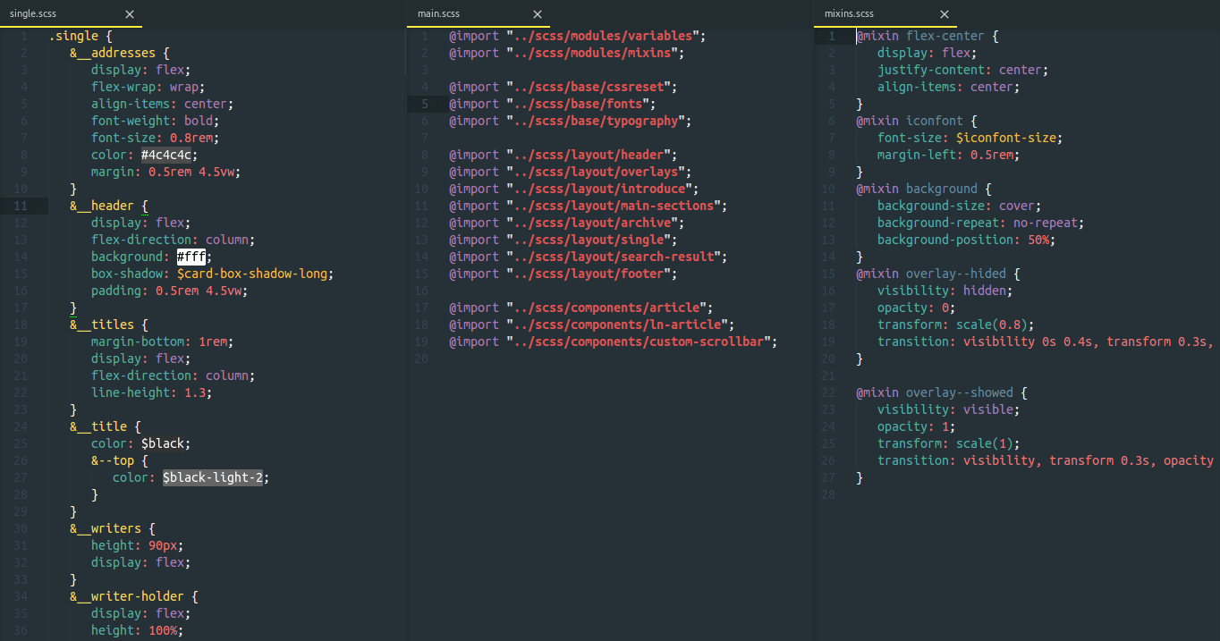 Github Mehdi Hp Atom Creative Dark Syntax A Creative Syntax Them Best Use For Ui Development