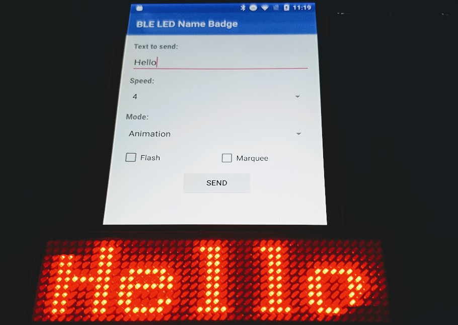 Github Nilhcem Ble Led Name Badge Android An Android App