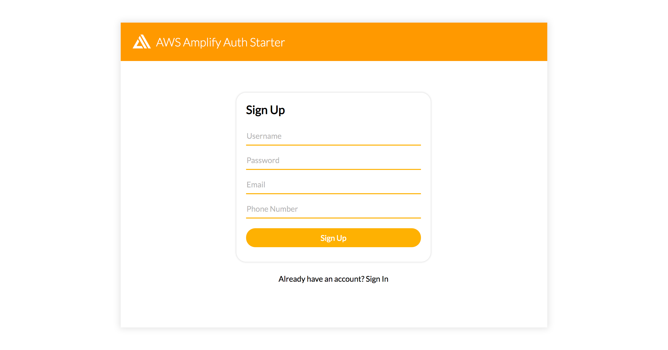 If you want to sign up for a hotmail account, you can do so through the microsoft outlook website. Description Programming Languages Similar Projects Of Aws Amplify Auth Starters Gitplanet