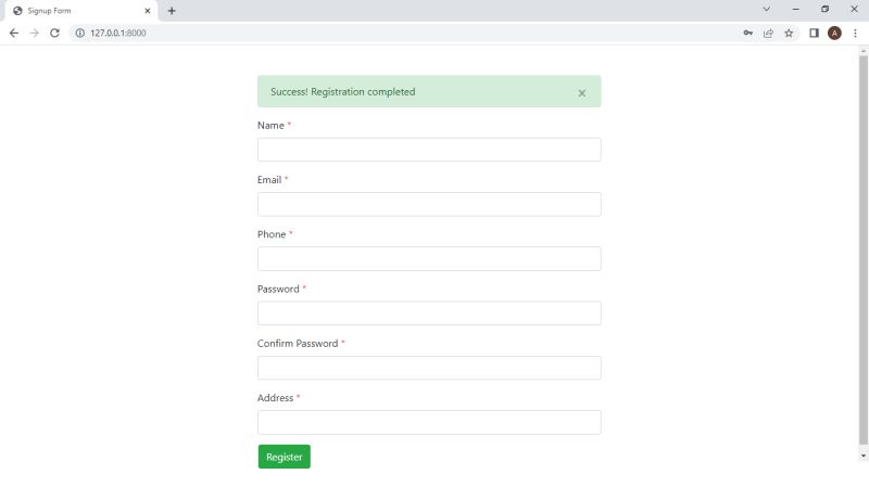 Github Bastienapp Php Form Validation Example - Mobile Sunset Designs for Desktop