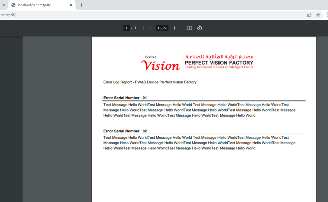 GitHub - Codehafeez/report-fpdf: PHP Simple Example - Report Fpdf