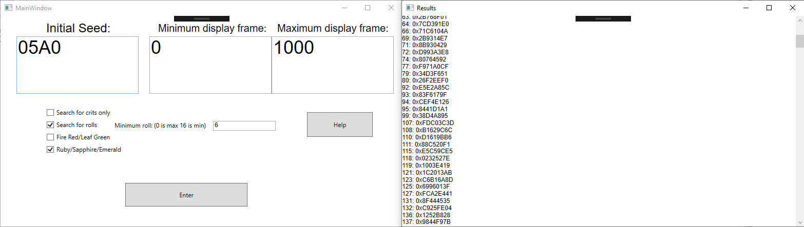 Briefly introduced in pokémon emerald, the iv checker character was heavily expanded upon in black & white and has now become a . Github Jvhbv Fire Red Rng Calculator A Calculator For Making Finding Rng Values On Any Given Rng Frame In Gba Pokemon Games Easier