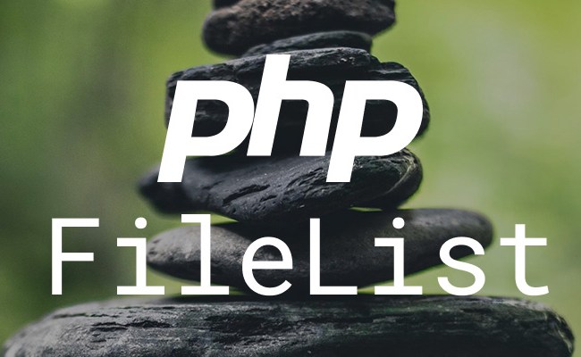 GitHub - Kiwilan/php-filelist: PHP Package For Recursive File Listing ...