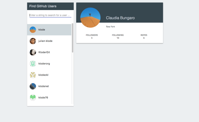 GitHub - Klode/react-github-api: Internal Project To Learn And Demo The ...