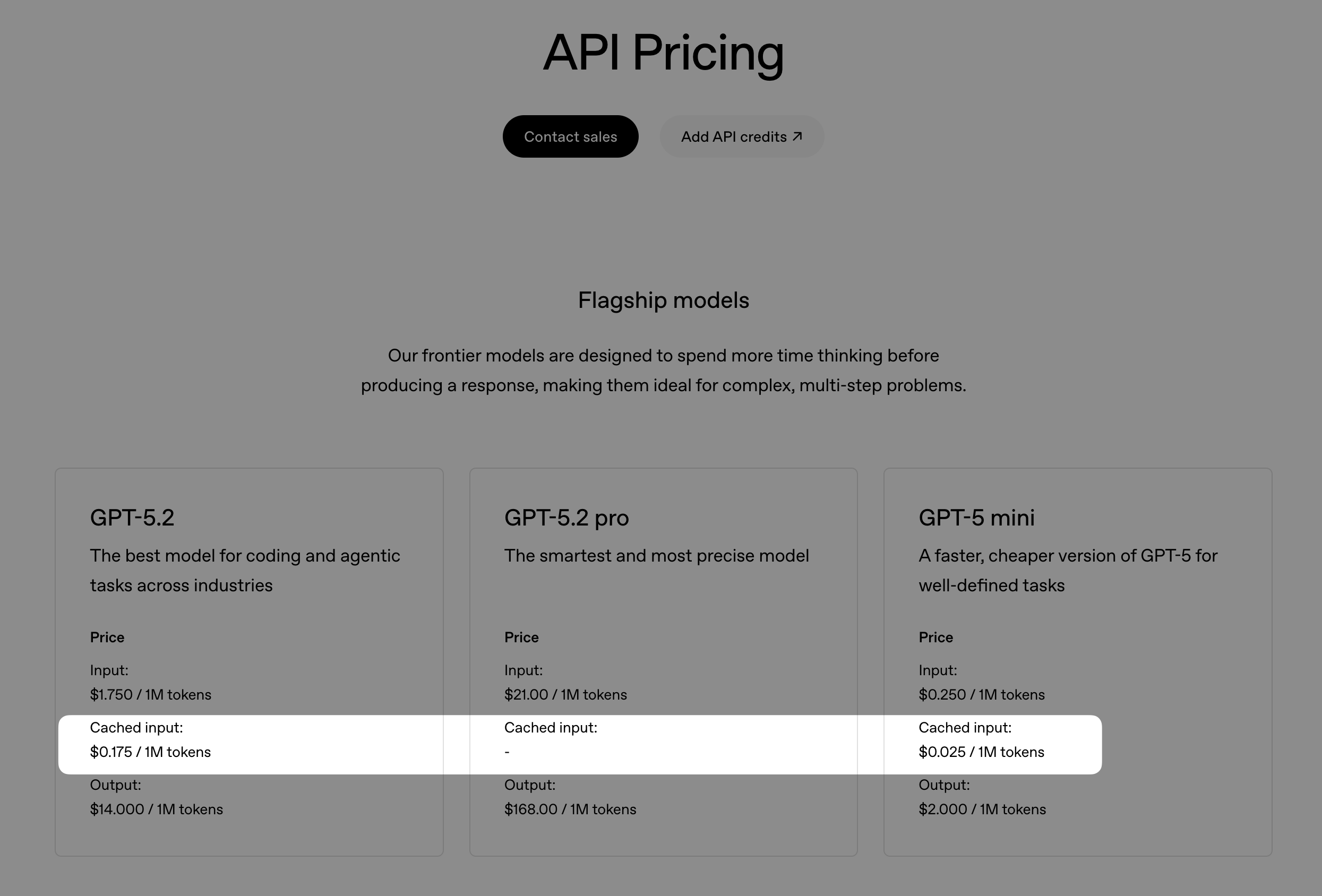 OpenAI Prompt Caching