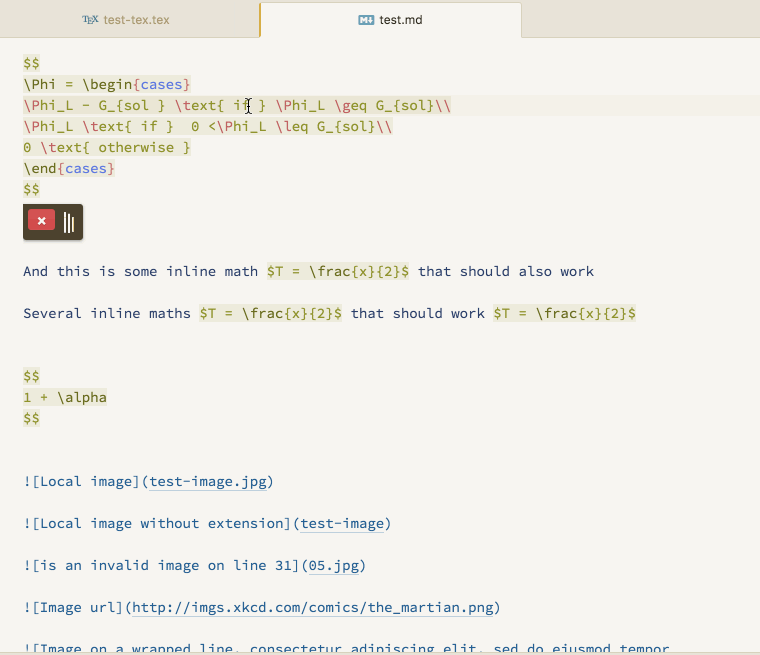 Preview Inline