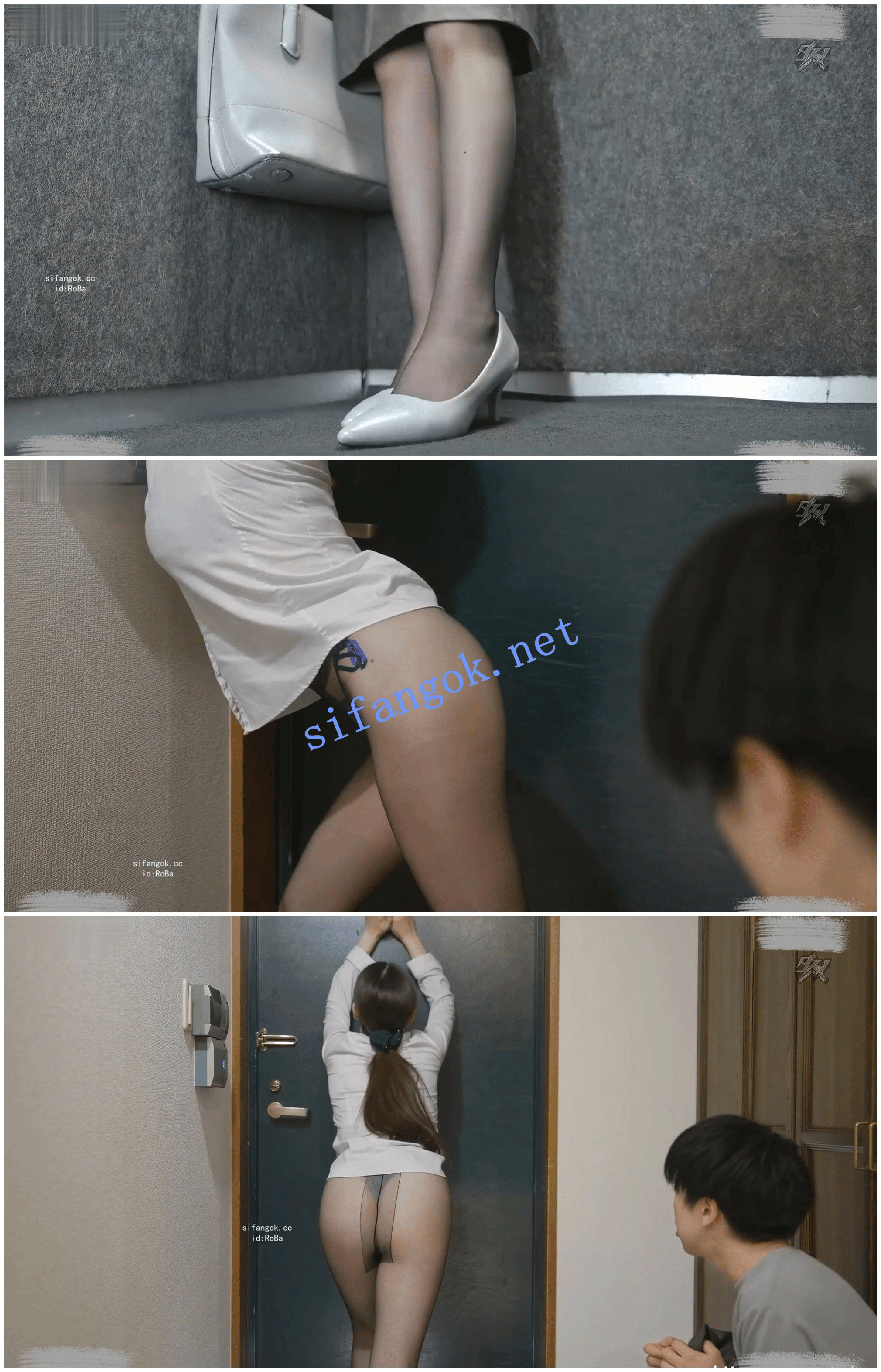 (AI换脸-IU】韩国爱豆黑丝衬衣勾引小伙激战!