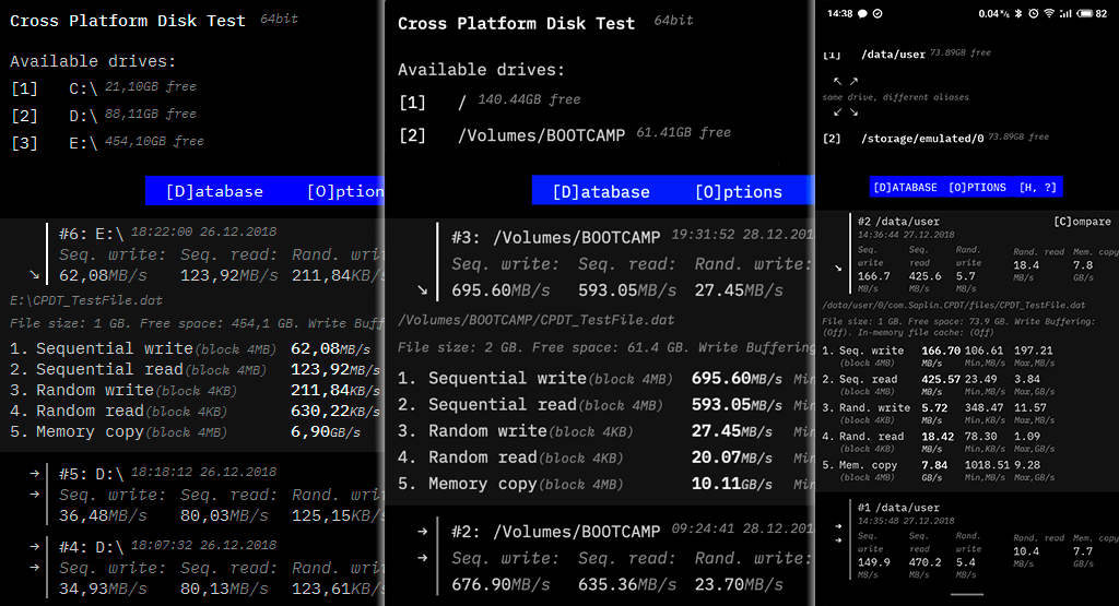 Lactobacillus acidophilus is a common probiotic that is available as a dietary supplement and is an ingredient in yogurts and other fermented foods. Github Maxim Saplin Crossplatformdisktest Windows Macos And Android Storage Hdd Ssd Ram Speed Testing Performance Benchmarking App