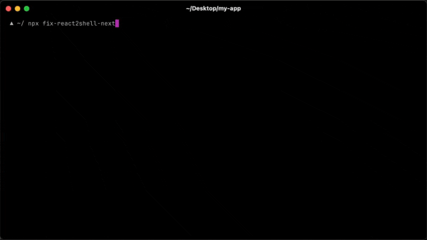 next.js scanner tool
