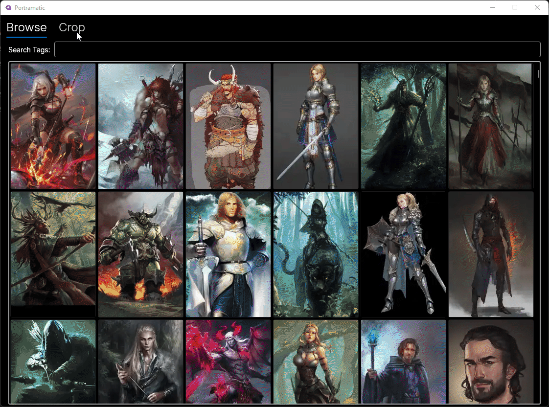 Portramatic - Portrait Generator and Library at Pathfinder: Wrath of The Righteous Nexus - Mods and community