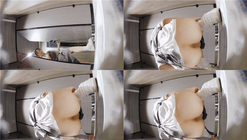 商场女厕全景偷拍奶茶店美女服务员的极品馒头鲍