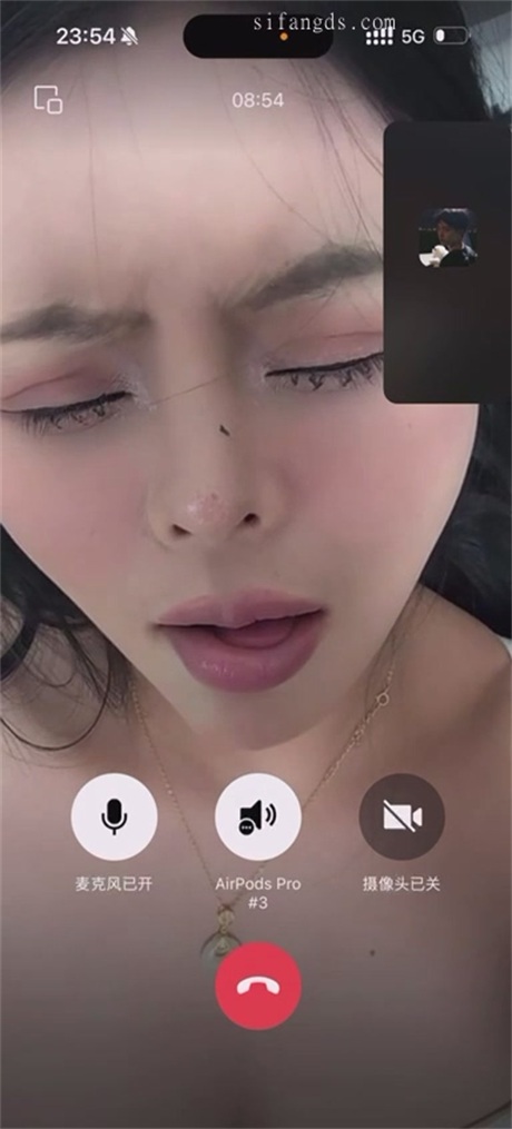 ❣️推荐❣️骚主播嫩妹【汐然】跟大哥一对一视频自慰，奶圆穴粉，极品白虎穴1V