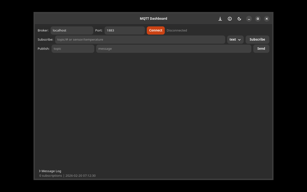 MQTT Dashboard