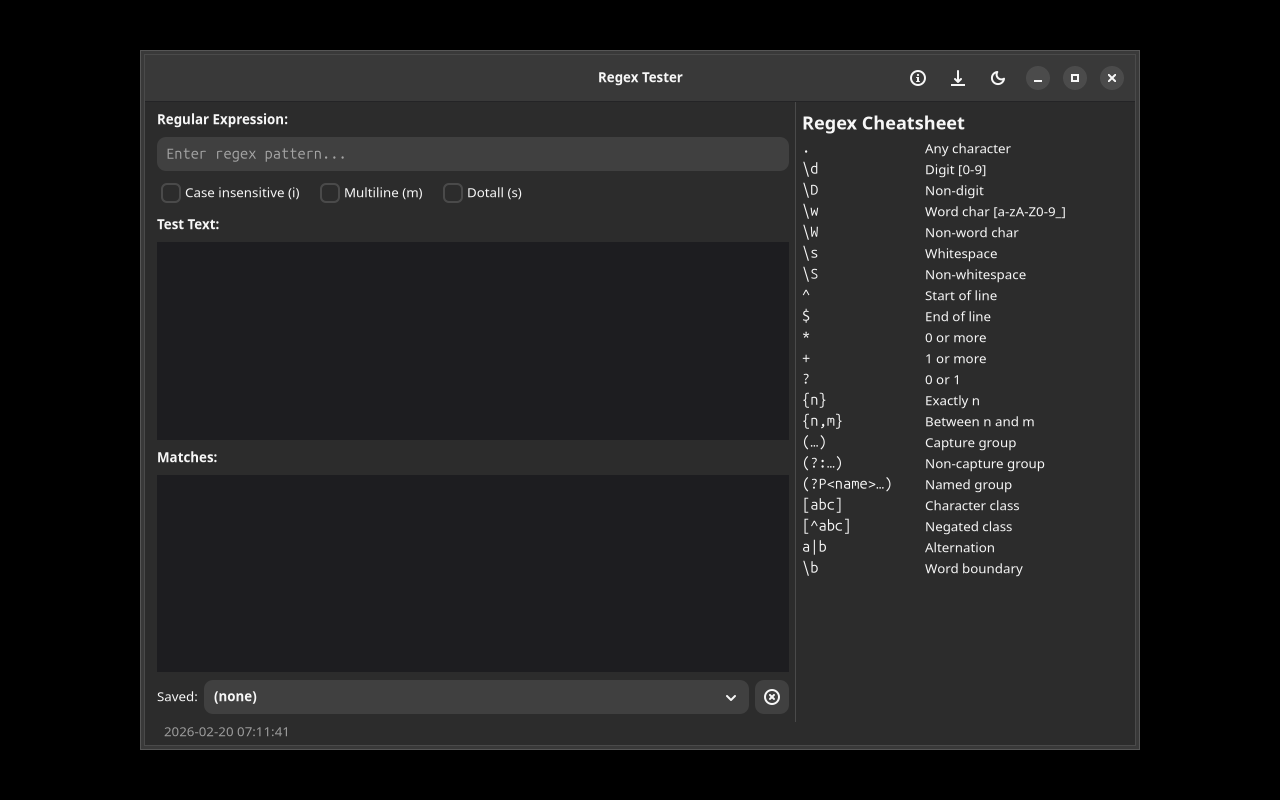 Regex Tester