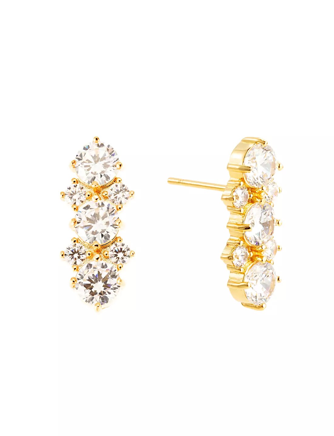 Rhodos earring gold