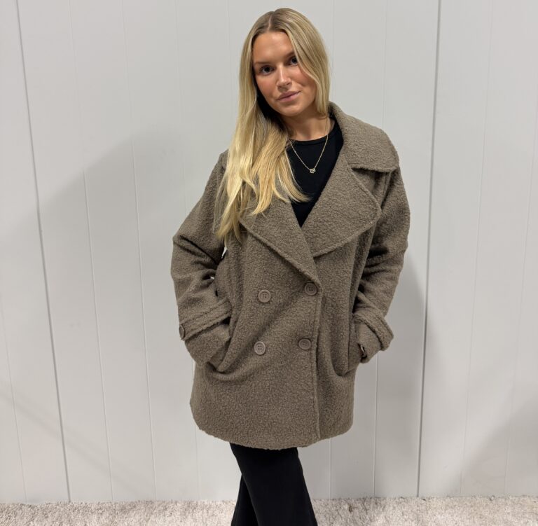 Boulce Coat – Taupe