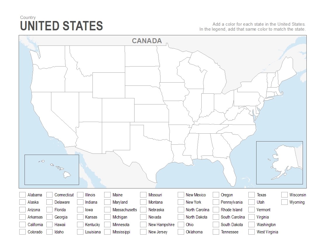 Blank Us Map Printable Worksheet Free Printable Worksheets 7 Printable Blank Maps For Coloring All Esl.webp