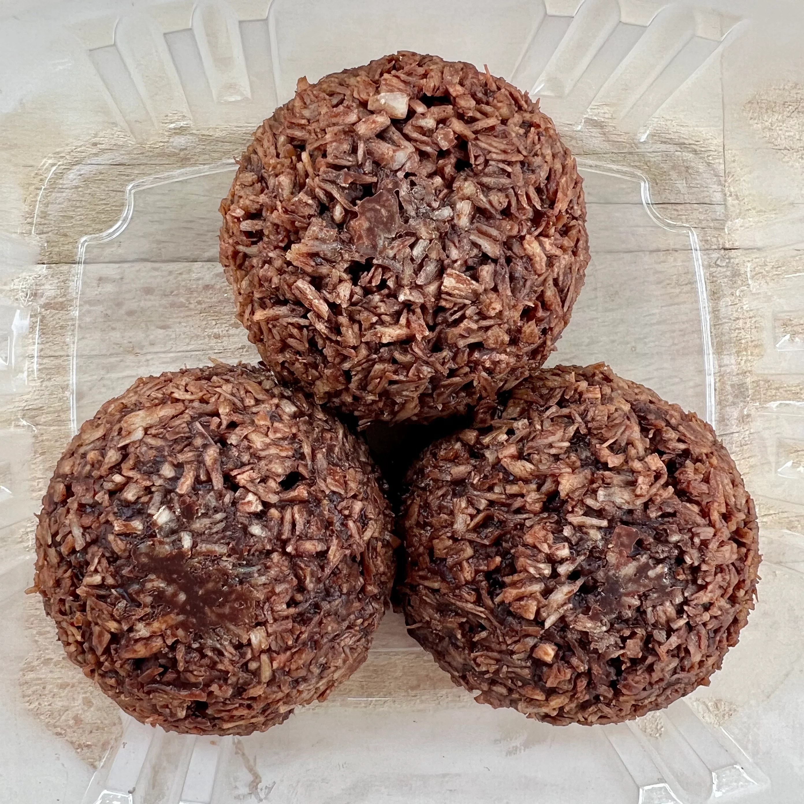Chocolate Coconut Haystacks Rawvolution