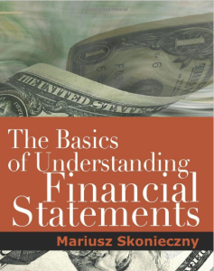 Basics of Understanding Financial Statements Book Cover