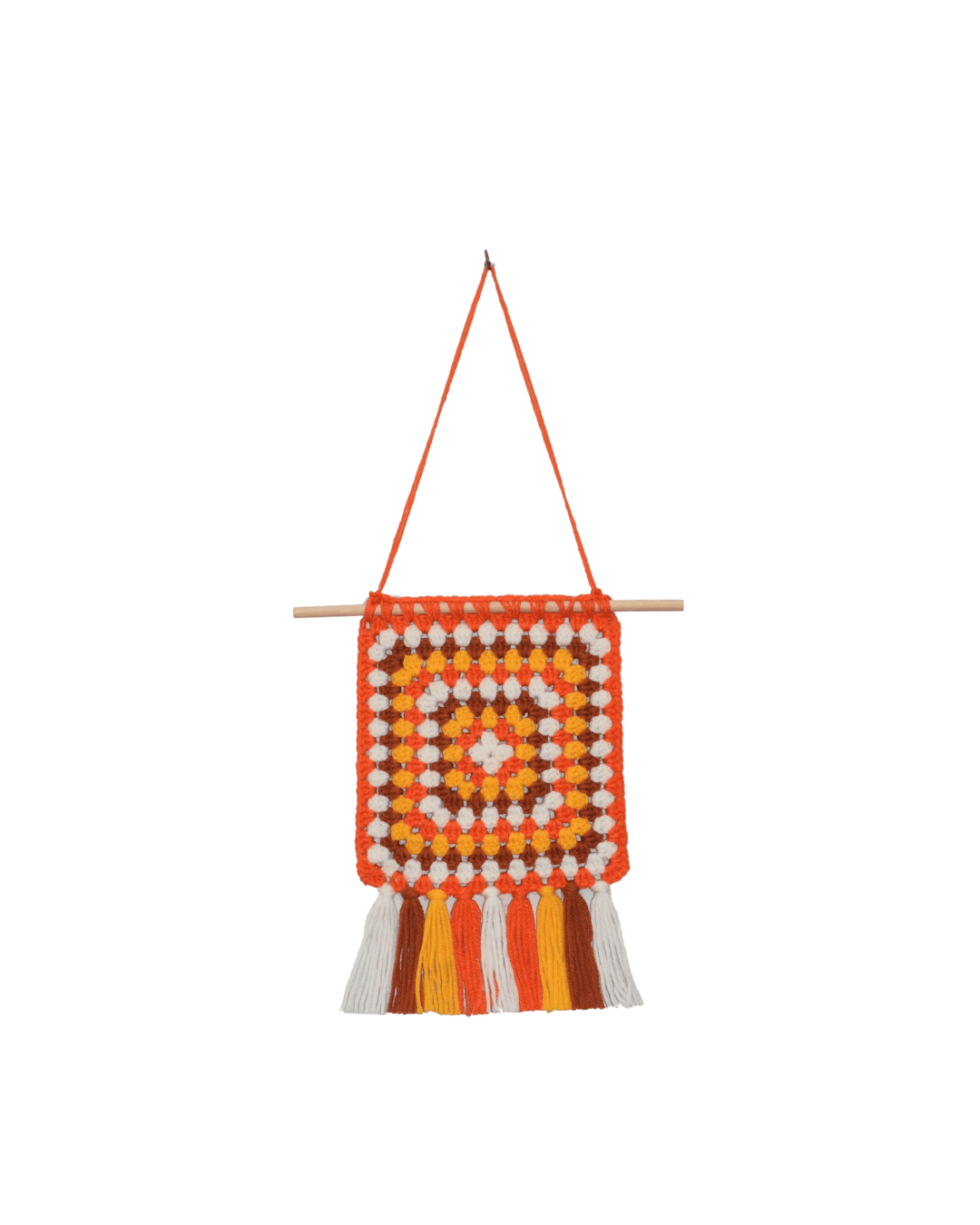 Candy Corn Crochet Wall Art