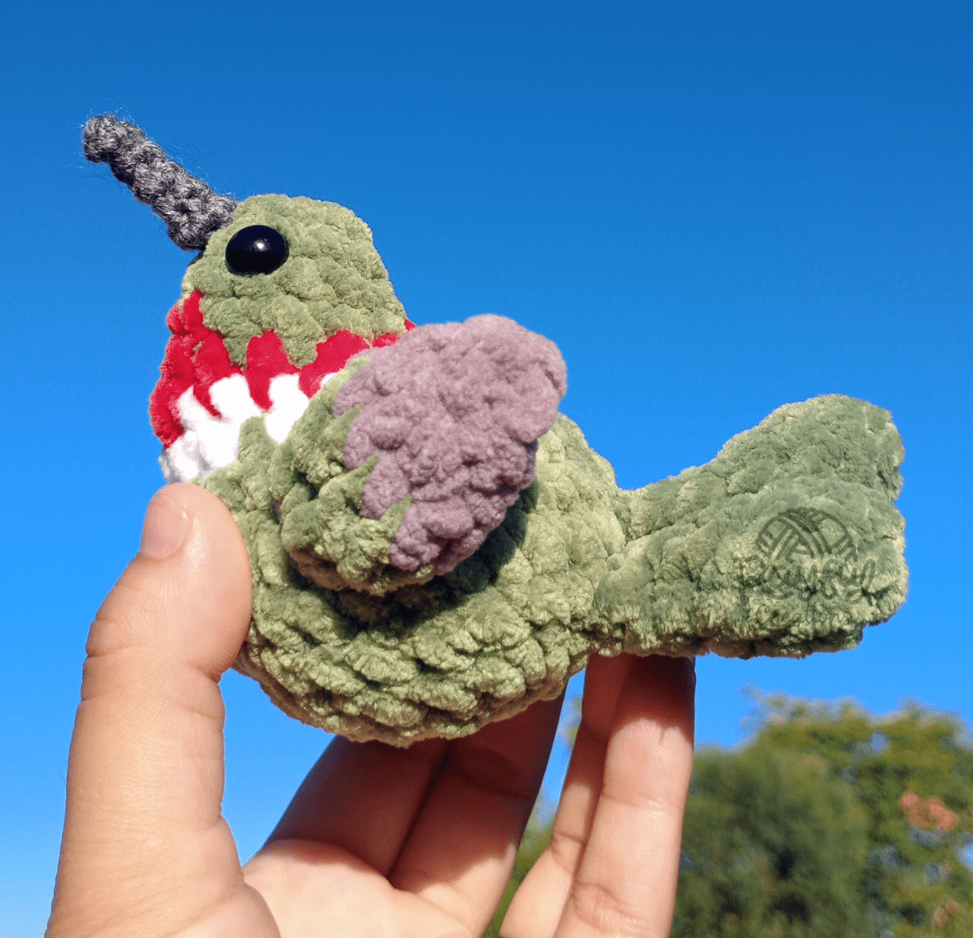 Chubby Hummingbird | Crochet Pattern