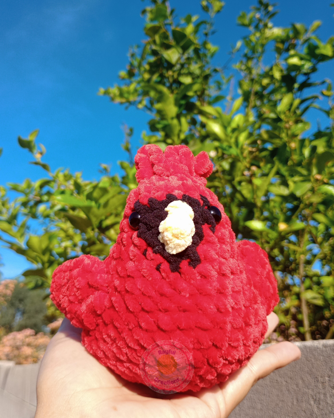 Chunky Cardinal Crochet Pattern