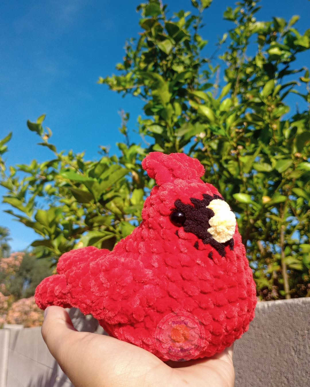 Chunky Cardinal Crochet Pattern