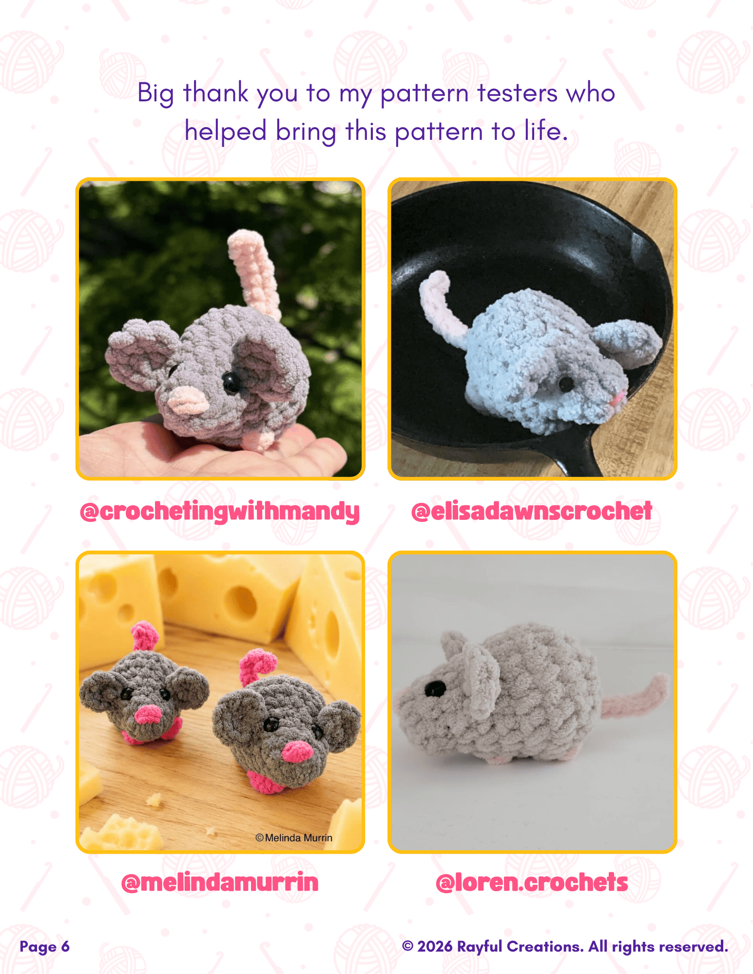 Mini Mouse | Crochet Pattern