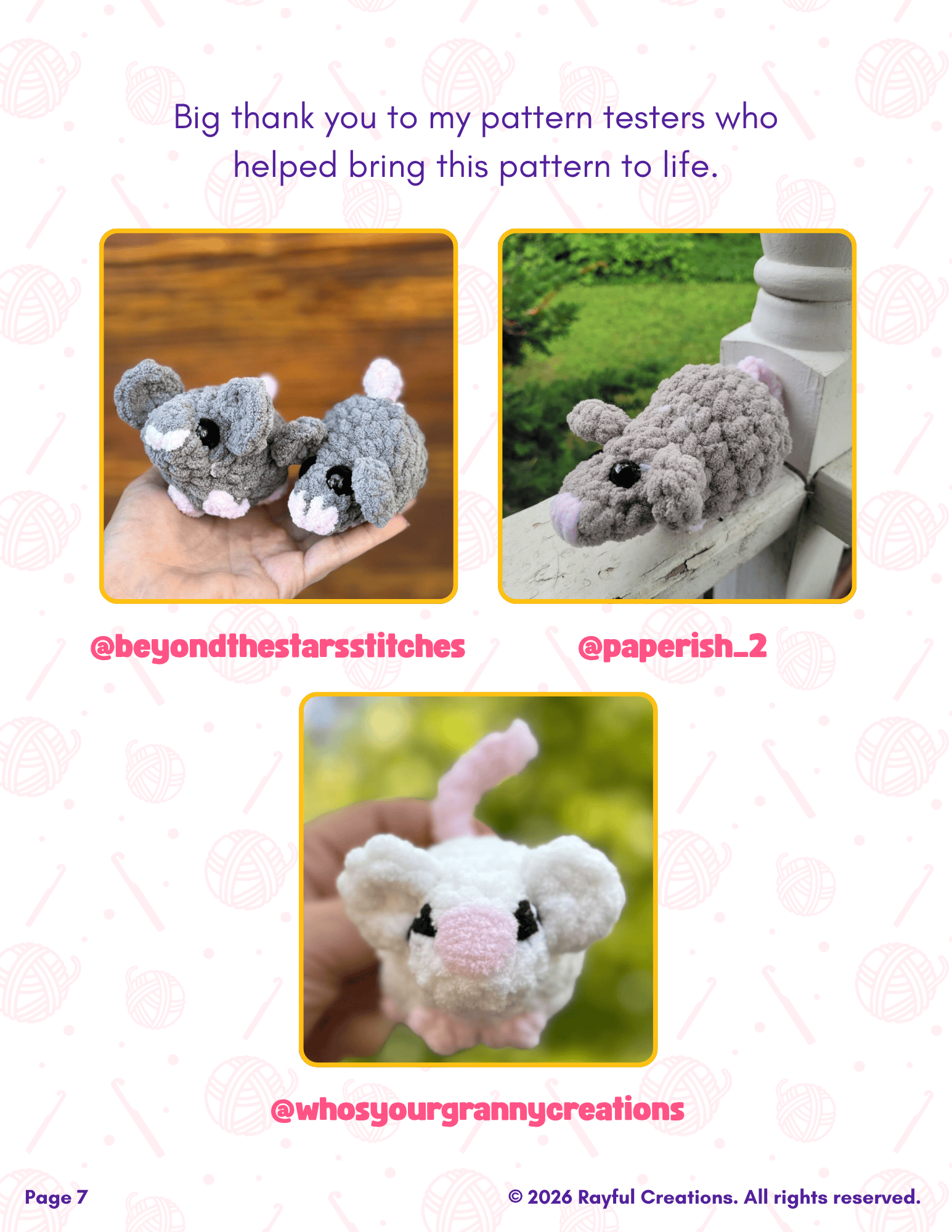 Mini Mouse | Crochet Pattern