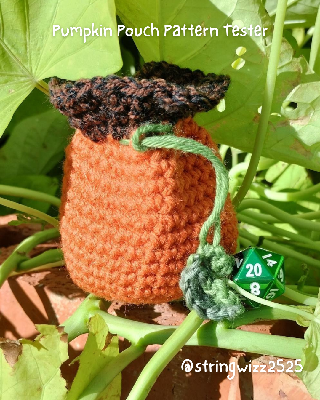 Pumpkin Pouch | Crochet Pattern