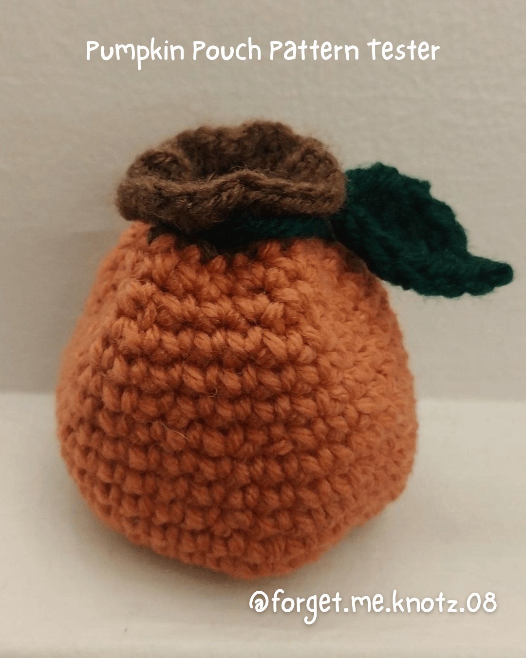 Pumpkin Pouch | Crochet Pattern