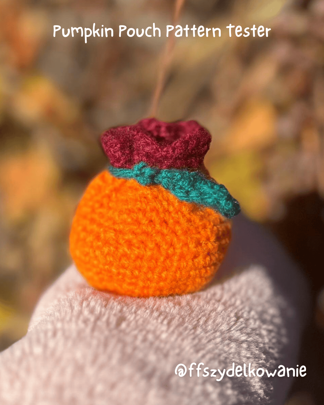 Pumpkin Pouch | Crochet Pattern