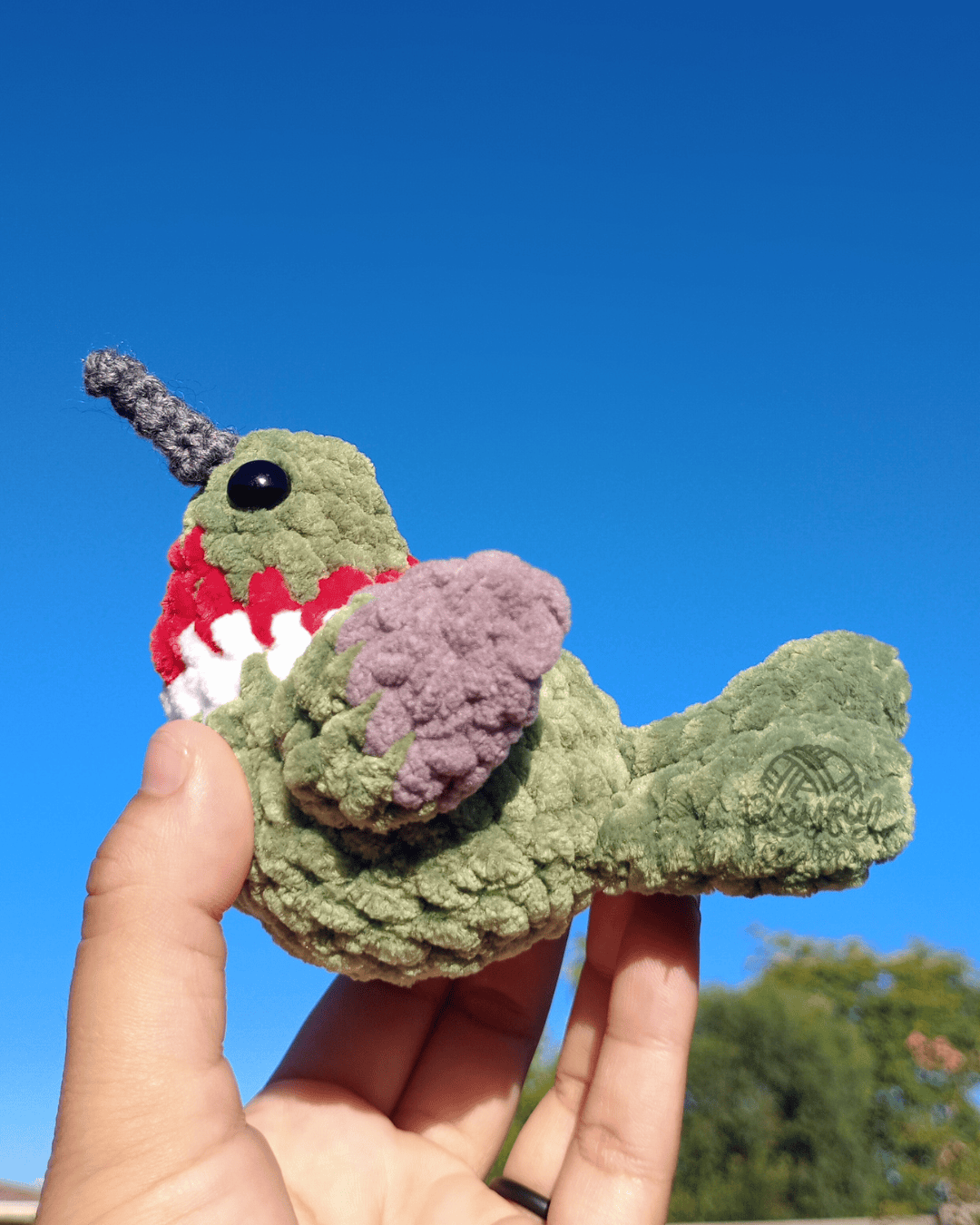 Chunky Hummingbird Plushie