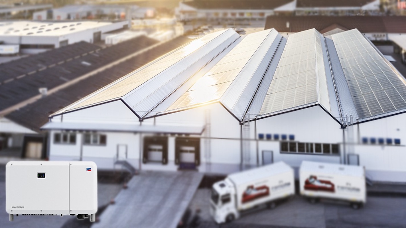 SMA Solar SUNNY TRIPOWER CORE2 Çözümü ile Ticari Çatı Pazarında Fark Yaratıyor