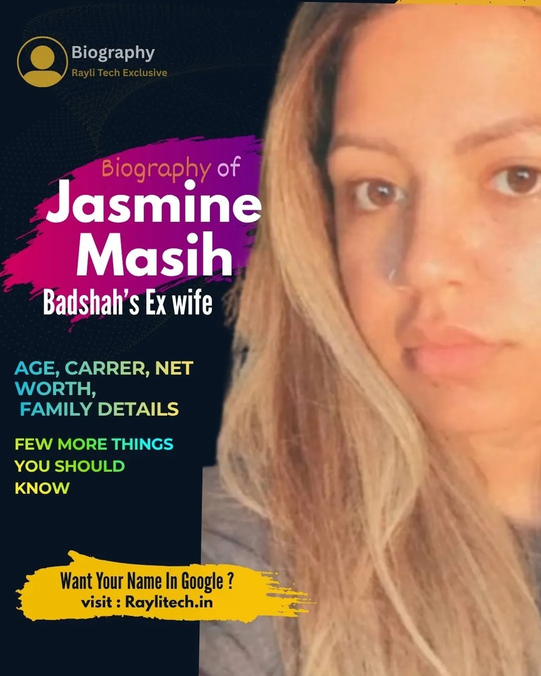 Jasmine Masih Biography: 10 Inspiring Moments, Life, Career, and Personal Details