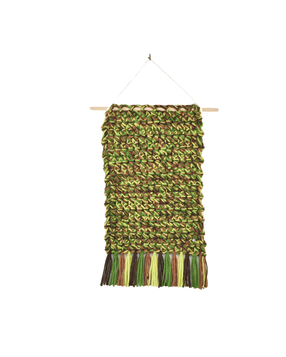 Camo Me Crazy Crochet Wall Art