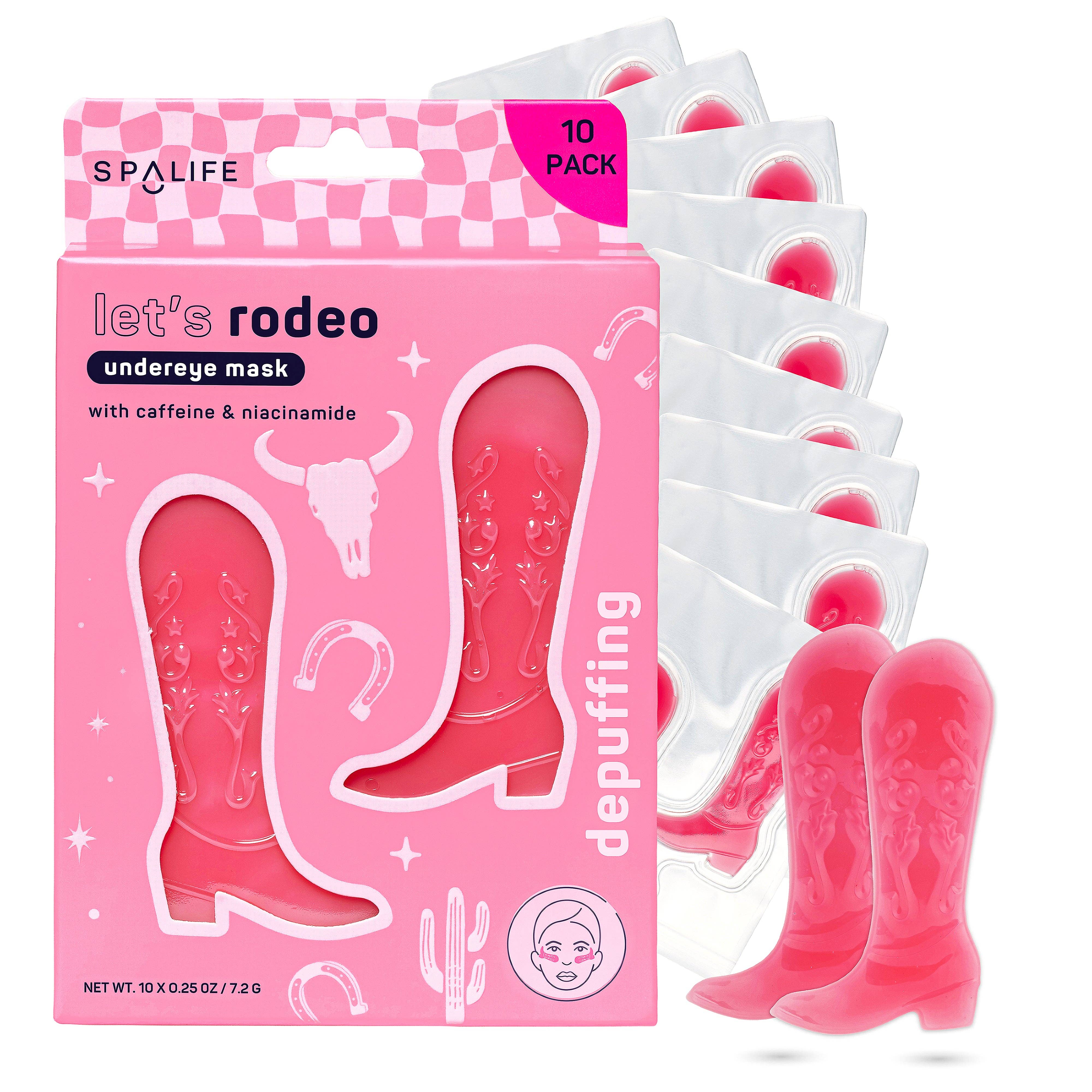 Let's Rodeo Cowgirl Depuffing Eye Patches l 10 Pack