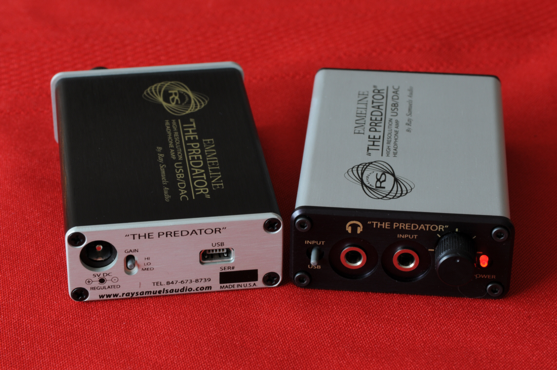 But there are some nice audio . Emmeline "The Predator" Portable USB DAC/Amp - Ray Samuels